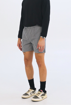 AESON Cotton Shorts | Black Gingham Men's Shorts