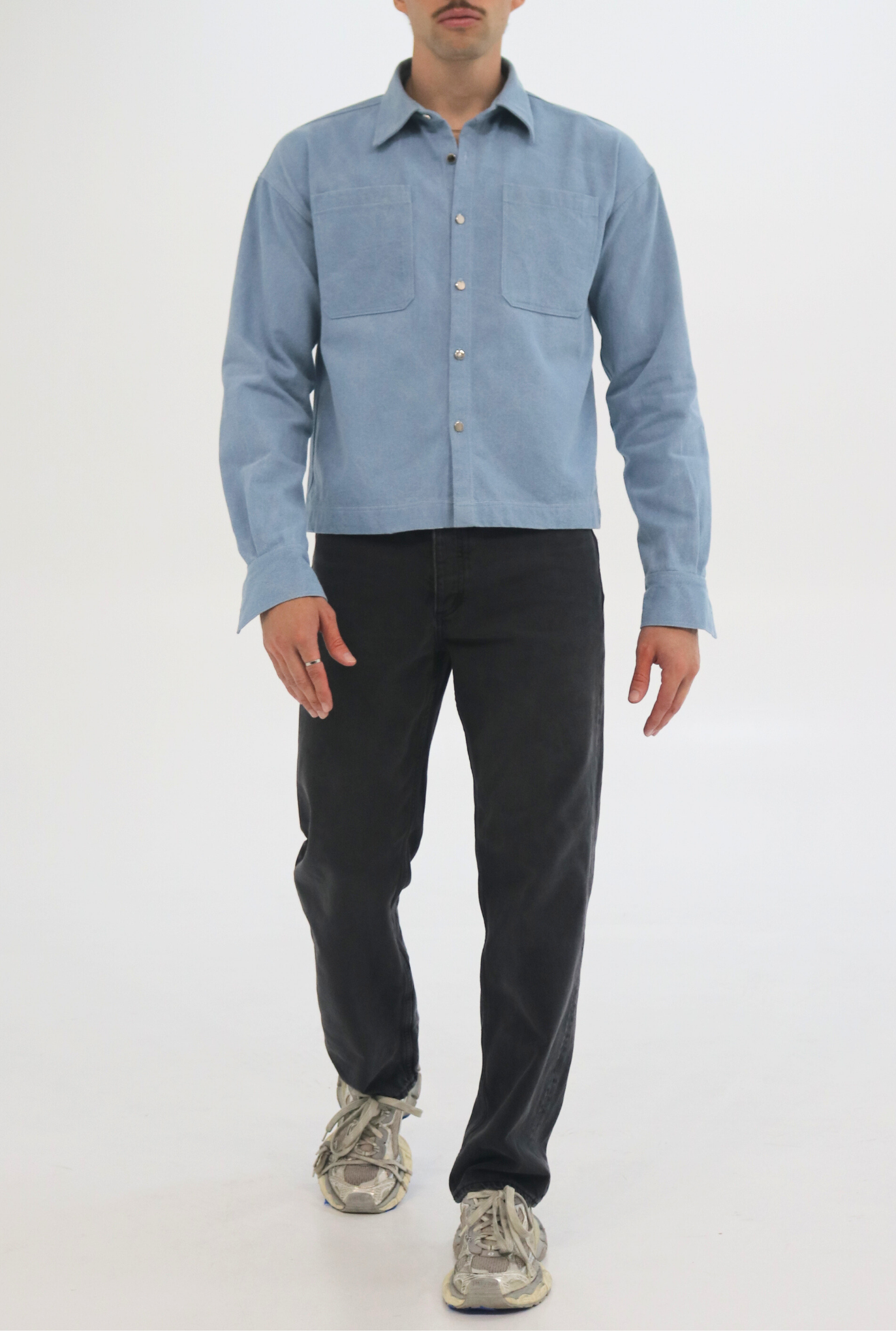 PHILBERT Cropped Denim Jacket | Men's Cropped Denim Jacket
