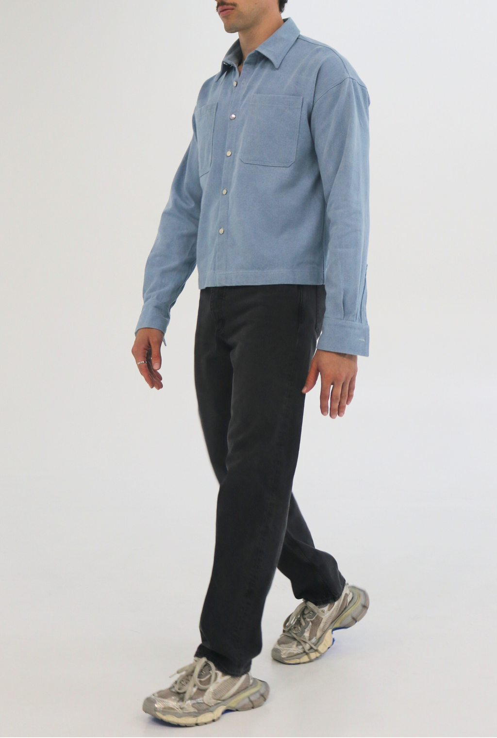 PHILBERT Cropped Denim Jacket | Men's Cropped Denim Jacket